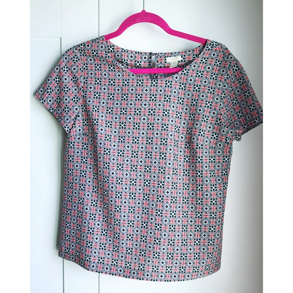 J.crew patterned shirt